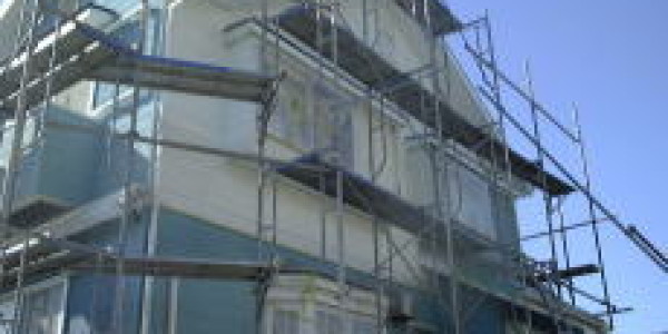 下塗り～上塗り塗装中1