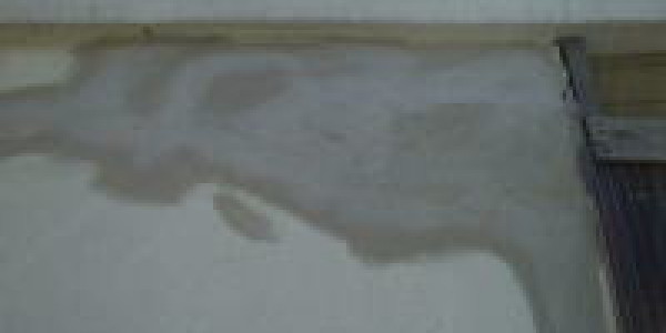 外壁クラック部～樹脂モルタル補修～上塗り2